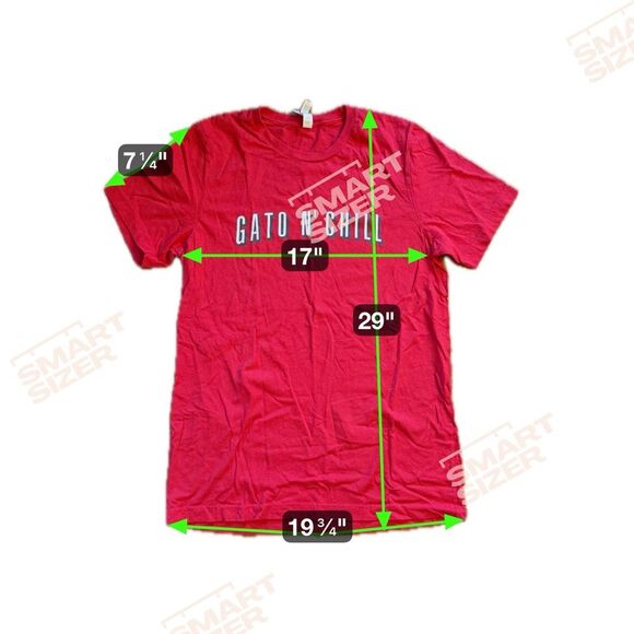 Barstool Sports Gato and Chill NJ Devils Red T-Shirt Men’s Unisex Size L - Picture 5 of 5